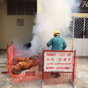 BLK 433 TAMPINES STREET 43 BIN CHUTE FOGGING OPERATION