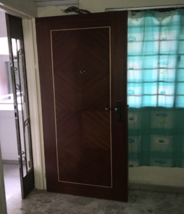 HIP-Blk239 Tampines St21 (main entrance door after replacement)